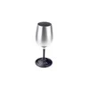 Metalinė taurė vynui GSI Outdoors Nesting Wine Glass Glacier SS