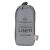 Miegmaišio įdėklas Lifeventure Silk Sleeping Bag Liner Rectangular - Stačiakampis