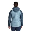 Moteriška pūkinė striukė Rab Microlight Alpine Jacket Wmns - XS - Mėlynai dryžuota (Mėlyna Stripe)