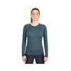 Moteriški marškinėliai Montane Dart Long Sleeve - Mėlyna - XL