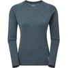 Moteriški marškinėliai Montane Dart Long Sleeve - Raudona - M