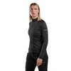 Moteriški termo marškinėliai Montane F Dart XT Zip Neck - Juoda - M