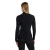 Moteriški termo marškinėliai Montane F Malli LS Zip T Shirt - Juoda - XL