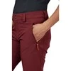 Moteriškos prailgintos kelnės Rab Incline Pants Wmns Long Leg - L - Tamsiai pilka