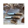 Peilis Opinel Nr.8 ąžuoline rankena su žuvimis