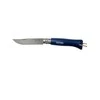 Opinel France Peilis su dirželiu Opinel Colorama 08 Inox Grab tamsiai mėlynas, su įdėklu