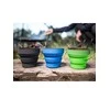 Suspaudžiamas puodelis Lifeventure Silicone Ellipse FlexiMug - Mėlyna