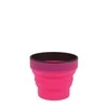 Suspaudžiamas puodelis Lifeventure Silicone Ellipse FlexiMug - Tamsiai pilka