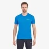Vyriški marškinėliai Montane Dart Lite T-Shirt - S - Mėlyna