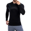 Vyr. termo marškinėliai Brubeck Thermo Men's Sweatshirt - Juoda - XL