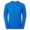 Vyriški marškinėliai Montane Dart Lite Long Sleeve T-Shirt - Mėlyna - XXL