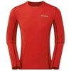 Vyriški marškinėliai Montane Dart Long Sleeve - XL - Oranžinė