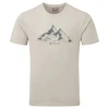 Vyriški marškinėliai Montane Dual Mountain T Shirt - S - Kreminė