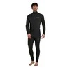 Vyriški termo marškinėliai Montane Malli LS Zip T Shirt - Juoda - S