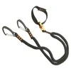 Black Diamond JAV Ledo įrankių dirželiai Juodas Diamond Spinner Leash