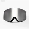 Vokietija Clew Magnetic Slim juodas goggle 3 lęšiai