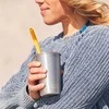JAV Daugkartiniai šiaudeliai Klean Kanteen 8mm Straw 4-Pack