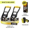 Kinija Gibbon Flow Line TreeWear Slackline Set 20m/2,5 cm