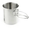 Turistinis puodelis GSI Outdoors Stainless Bottle Cup/Pot 710 ml