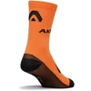 Italija AKU Fast Hiking Low Socks Arancio/Nero žygio kojinės - (45-48) XL