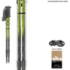 Italija Fizan Explorer lime/pilkas ėjimo lazdos