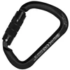 Italija Kong X-Large Twist Lock juodas karabinas