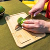 JAV GSI Outdoors Rakau Bamboo Cutting Board bambukinė pjaustymo lentelė