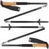 Black Diamond JAV Juodas Diamond Alpine Carbon Z lazdos - 100 cm