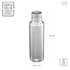 JAV Klean Kanteen Insulated Classic Pour Through cap Brushed Stainless 750ml termosinė gertuvė