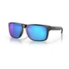JAV Oakley Holbrook Matte Juodas/Prizm Sapphire Polarized saulės akiniai