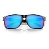JAV Oakley Holbrook Matte Juodas/Prizm Sapphire Polarized saulės akiniai