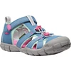 Keen Seacamp II CNX coronet mėlynas/pink vaikiškos basutės
