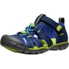 KEEN Seacamp II CNX Little Kid vaikiškos basutės – Naval Academy/Chartreuse
