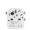 Jungtine Karalyste Kelioninis adapteris Lifeventure USB UK- World Travel Adapteris