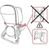 Italija Nešyklė vaikams Ferrino Backpack Caribou