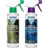 Nikwax Footwear Cleaning Gel/Fabric and Leather Proof Avalynės Priežiūros Rinkinys