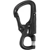 Petzl Eashook Open juodas karabinas