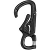 Petzl Eashook Open juodas karabinas