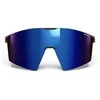 Prancūzija Julbo Edge Cover Marron/Marron Reactive 2-4 saulės akiniai