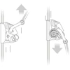 Prancūzija Petzl ASAP LOCK – mobilus kritimo stabdymo įrenginys su LOCK funkcija