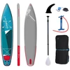 Pripučiama SUP lenta Starboard Touring L 14'0" x 32" Zen Roll SC su irklu