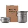 Rockland Travel Pro Titanium 0.75L+0.3L puodų komplektas