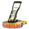 Vokietija Slackline Gibbon Banana Lama XL TreeWear rinkinys 25m/3,5cm