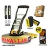 Vokietija Slackline Gibbon Banana Lama XL TreeWear rinkinys 25m/3,5cm