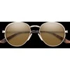 JAV Smith Prep AOZ semtt auksinis polarized auksinis mirror akiniai
