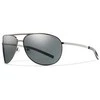 JAV Smith Serpico Slim 0EW Gun Metal Akiniai
