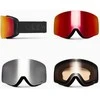 Vokietija Clew Magnetic Slim juodas goggle 3 lęšiai