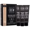 „American Crew Precision Blend“ pusiau ilgalaikiai plaukų dažai, 7-8 šviesūs, 3 vnt., 40 ml