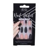 "Ardell Nail Addict" juodos spalvos "Juodas Stud y Rožinė Ombre" dirbtiniai nagai