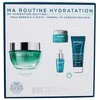 Rinkinys „Biotherm“: „Aquasource Night Spa Hydrating Night Balm For Face“, 20 ml + „Aquasource Hyalu Hyaluronic Acid Hydrating Plumping Day Gel For Face“, 50 ml + „Life Plankton Anti-Ageing Morning &amp; Evening Paakių kremas“, 5 ml + „Life Plankton Eliksyras Regenerating Day &amp; N“